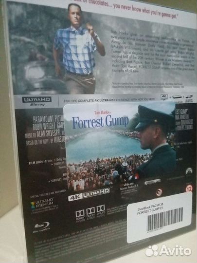 Forrest Gump / Форрест Гамп 4к Ultra HD steelbook