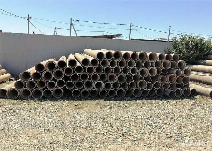 Труба асбестовая б/у 300 мм (4 / 5 / 6 метров)