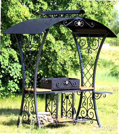 Мангал С крышей