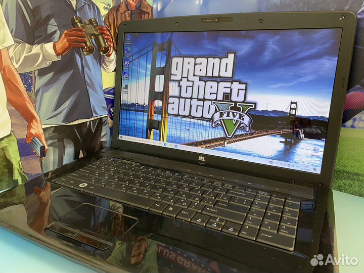 Большой Мощный Ноутбук i5/SSD/6gb/17.3