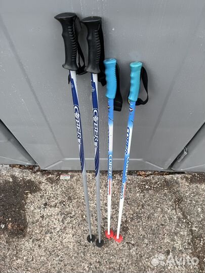 Горнолыжные палки Cober 125 и 110 см