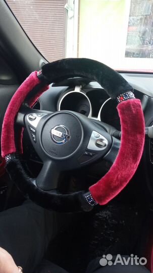 Оплетка руля меховая
