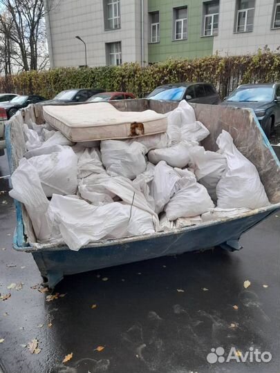 Вывоз строительного, бытового мусора,уборка снега