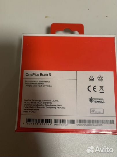 Беспроводные наушники oneplus buds 3