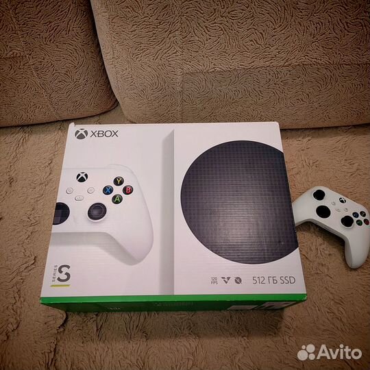 Xbox series S, 512gb, несколько игр