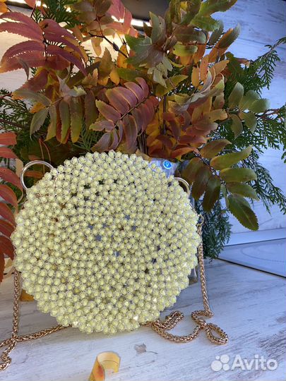 Сумка из бусин ручной работы