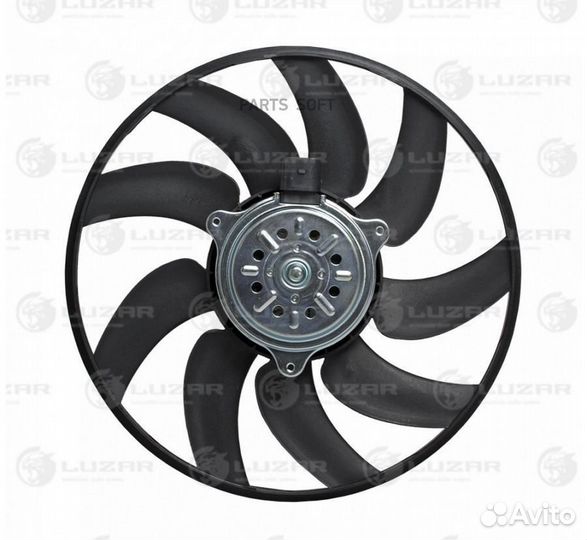 Luzar lfac18350 Э/вентилятор конд. (без кожуха) дл