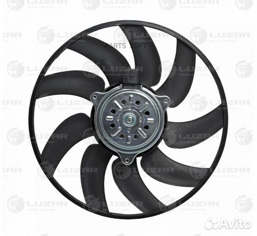 Luzar lfac18350 Э/вентилятор конд. (без кожуха) дл