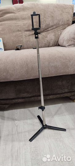 Штатив раскладной, селфи палка с пультом
