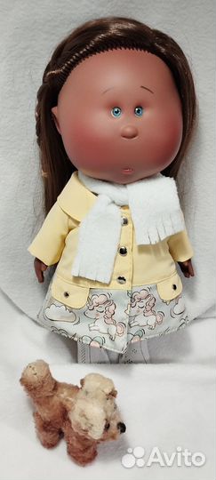 Платье и пальто на Мию 30см