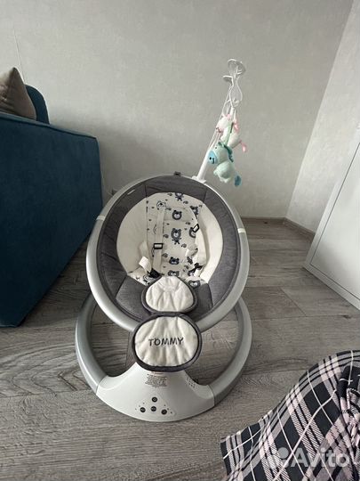 Электрокачели шезлонг Tommy