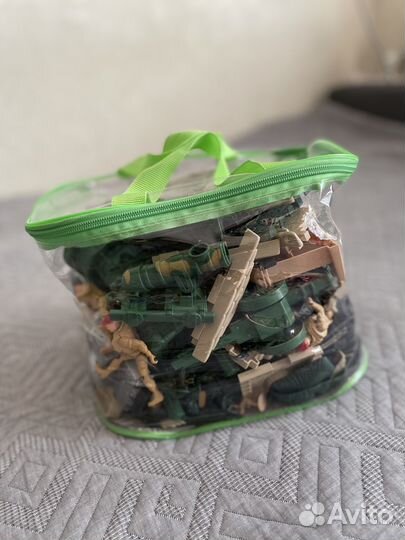 Фигурки солдатиков, набор детский 200 шт