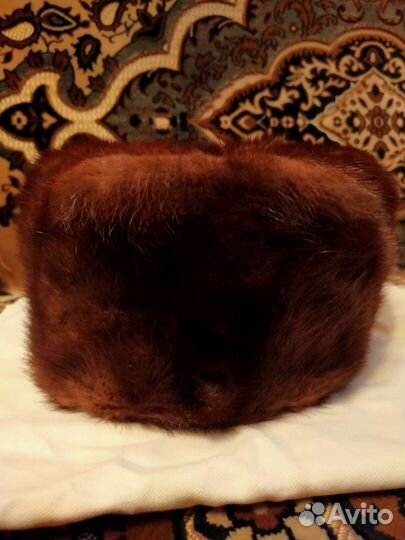 Шапка норковая мужская