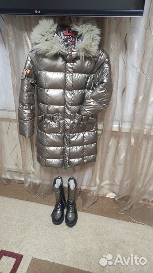 Пальто зимнее