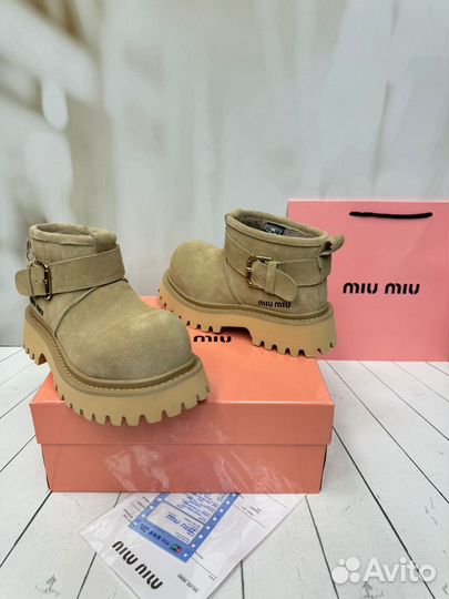 Ботинки / Полуботинки Miu Miu Размеры 36-40