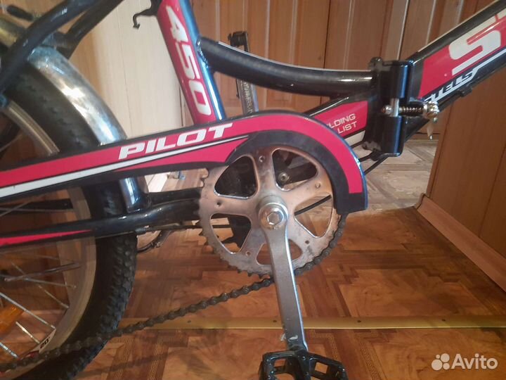 Фирменный Stels складной скоростной 20 колёса