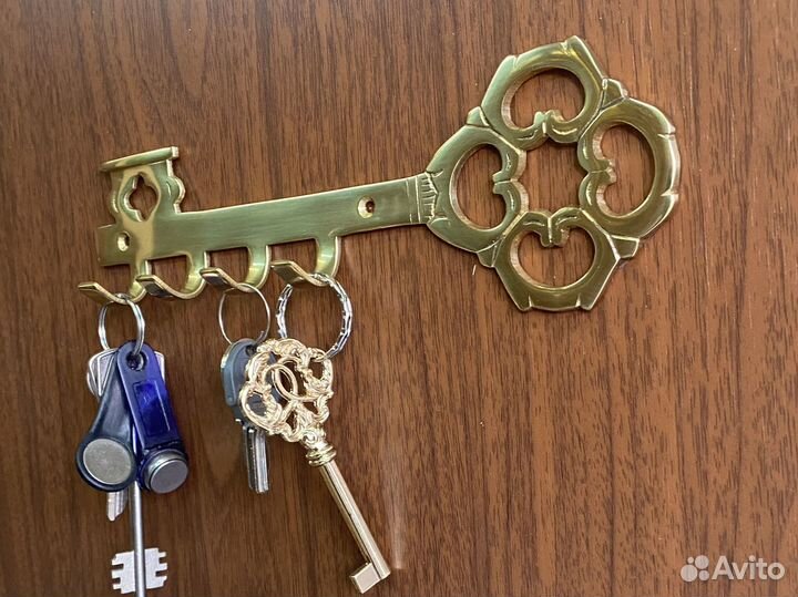 Крючки для ключей, вешалка Ключ