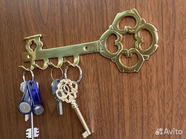 Крючки для ключей, вешалка Ключ