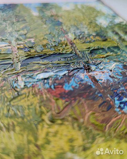 Картина маслом пейзаж