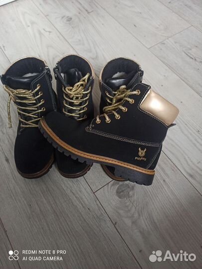Ботинки зимние для девочки