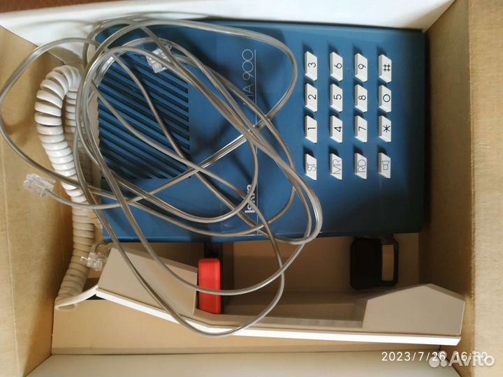 Телефон кнопочный, стационарный