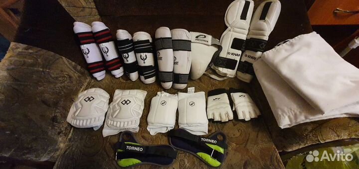 Защита для тхэквондо- наколенники, перчатки, налок