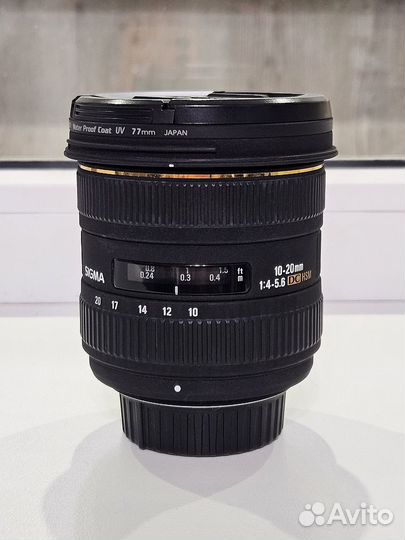 Объектив Sigma AF 10-20mm f/4-5.6 EX DC HSM Nikon