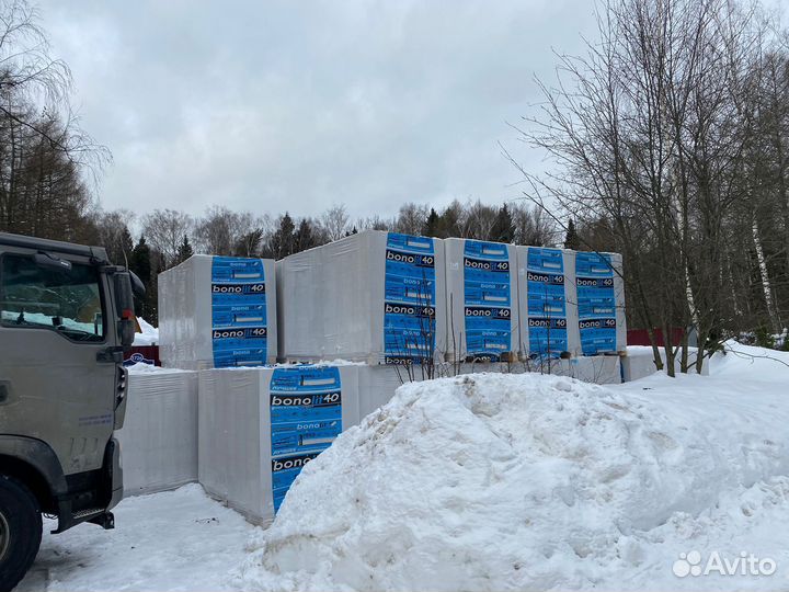 Строительные блоки из газобетона Бонолит