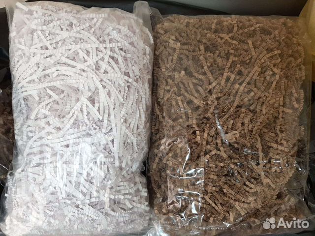 Наполнитель бумажный для коробок подарков