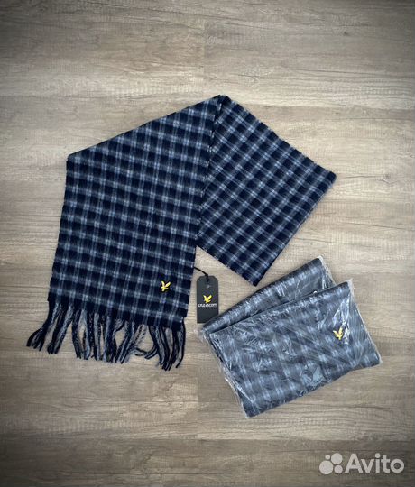 Шарф lyle scott в клетку оригинал