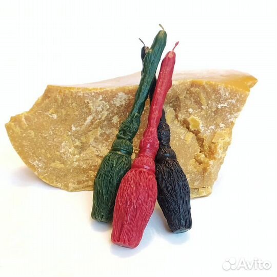 Свеча метла ведьмы