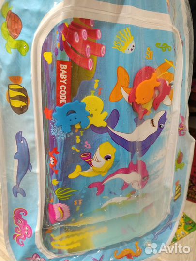 Детский развивающий водный коврик