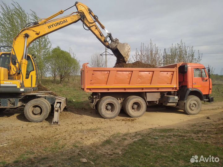 Услуги экскаватора погрузчика