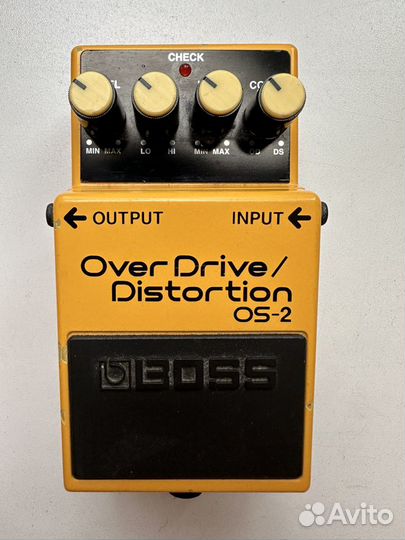 Педаль для гитары Boss OS-2 OverDrive/Distortion