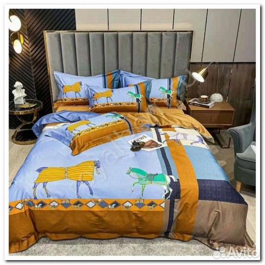 Постельное белье hermes Египетский хлопок Евро