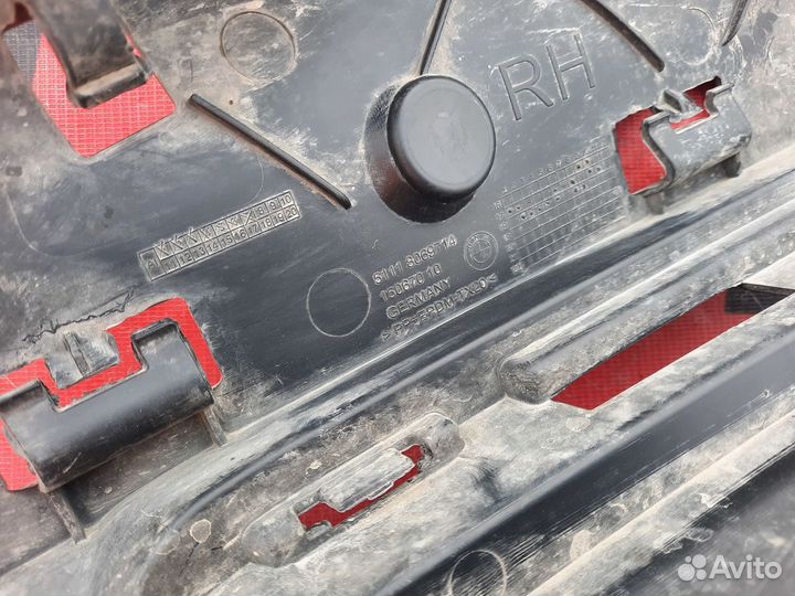 Кронштейн переднего бампера правый BMW 6 G32