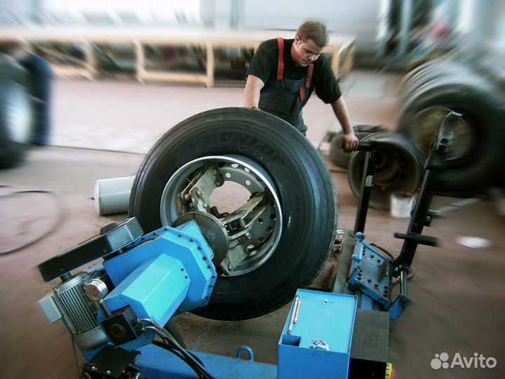 Шиномонтажник (помощник) на грузовой