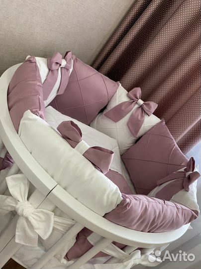 Бортики в кроватку