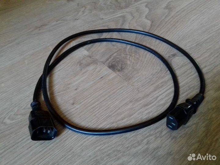 Провода старого образца для монитора, принтера