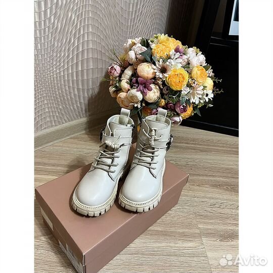 Ботинки, сапоги на девочку 27 (17 см ) zara, lime