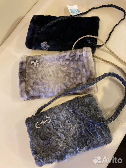 Муфты женские натур