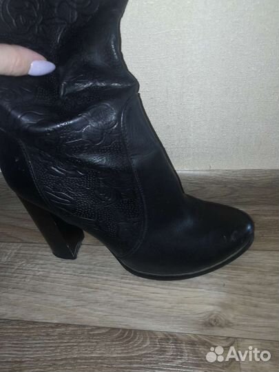 Сапоги ботфорты