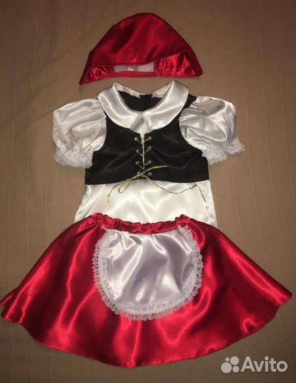 Костюм красной шапочки детский