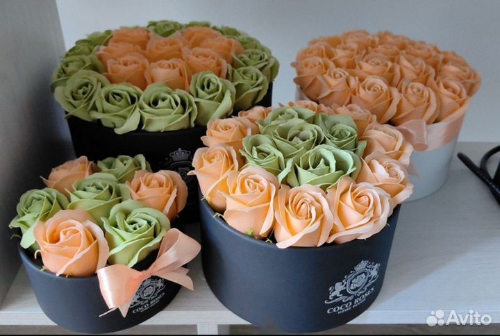 Мыльные цветы