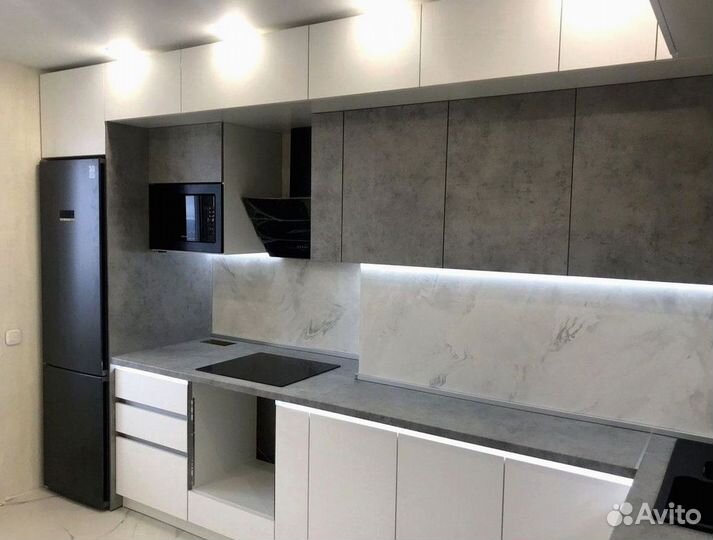 Современная кухня на заказ мдф фасады