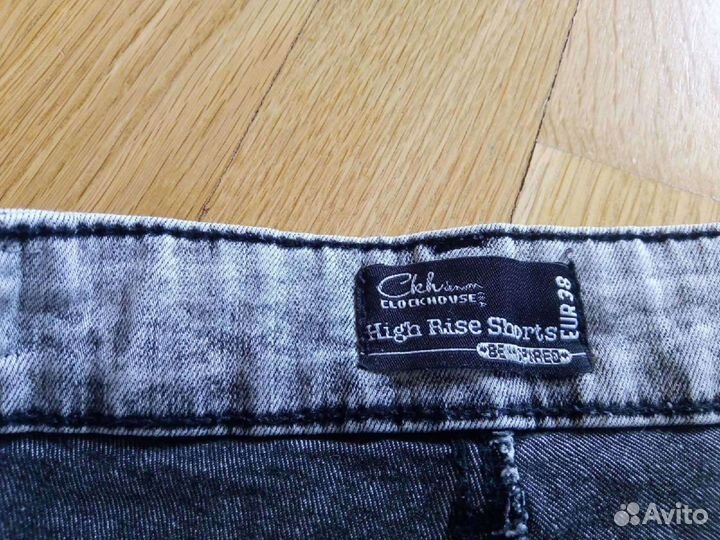 Новые джинсовые шорты M Clockhouse C&A (Германия)