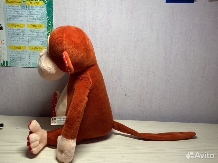 Мягкая игрушка обезьяна