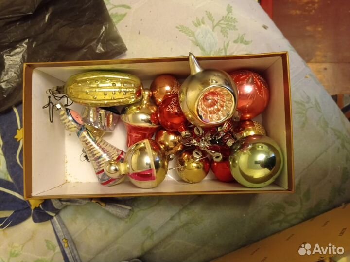 Елочные игрушки СССР