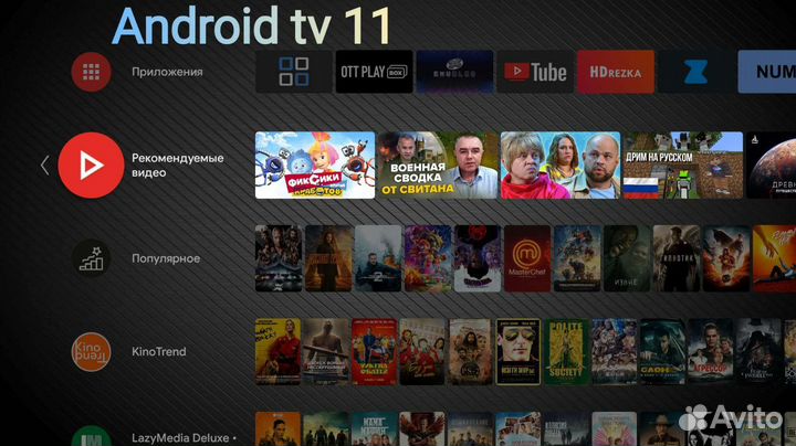 Smart tv приставка tanix настроенная под ключ