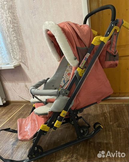 Коляска санки